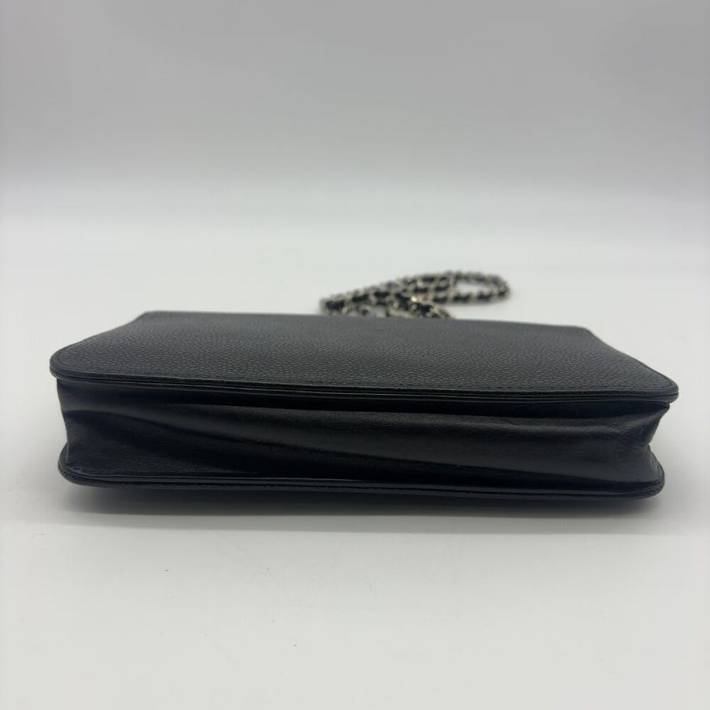 CHANEL Caviar Leather Wallet on Chain - Picture 6 of 8